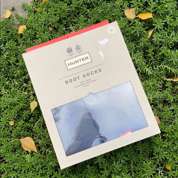 SALE! Hunter Original Tall Knit Cuff Boot Socks - Picture 5 of 6